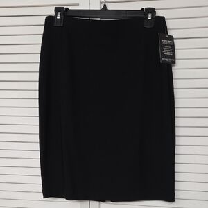 Boston Proper Classic Black Pencil Skirt